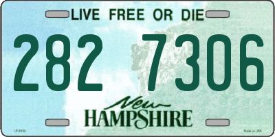 NH license plate 2827306