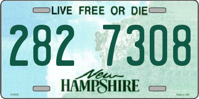 NH license plate 2827308