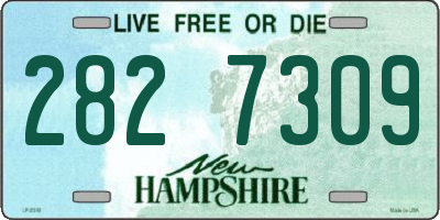 NH license plate 2827309