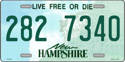 NH license plate 2827340