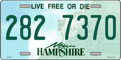 NH license plate 2827370
