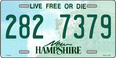 NH license plate 2827379