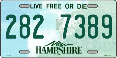 NH license plate 2827389