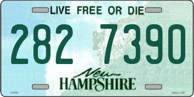 NH license plate 2827390