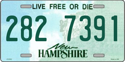 NH license plate 2827391