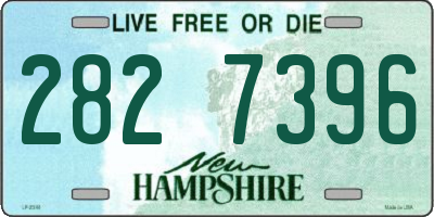 NH license plate 2827396