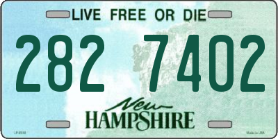NH license plate 2827402