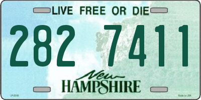 NH license plate 2827411