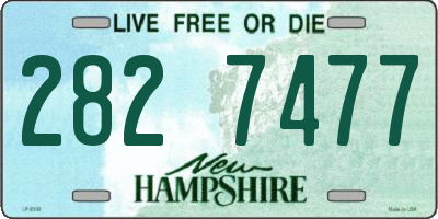 NH license plate 2827477