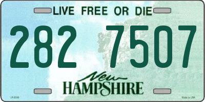 NH license plate 2827507