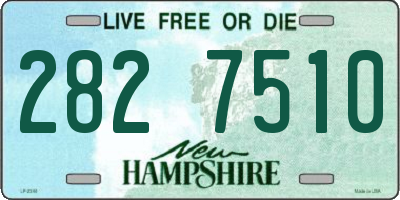 NH license plate 2827510
