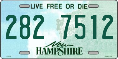 NH license plate 2827512