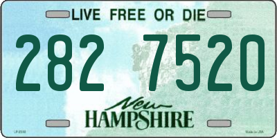 NH license plate 2827520