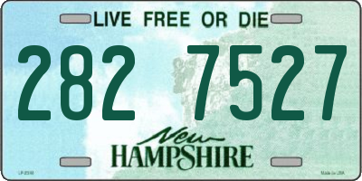 NH license plate 2827527