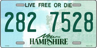 NH license plate 2827528