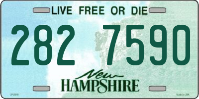 NH license plate 2827590