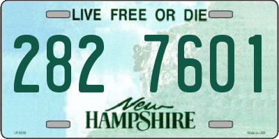 NH license plate 2827601