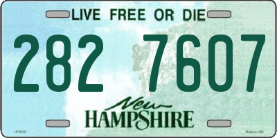 NH license plate 2827607
