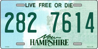 NH license plate 2827614