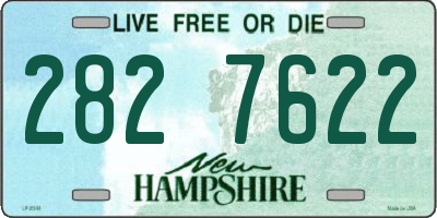NH license plate 2827622