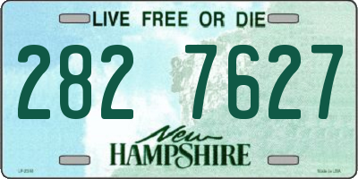 NH license plate 2827627