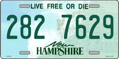 NH license plate 2827629