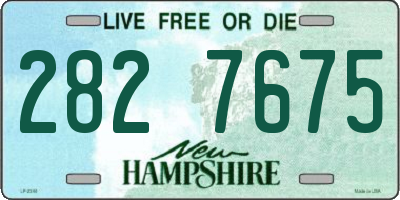 NH license plate 2827675