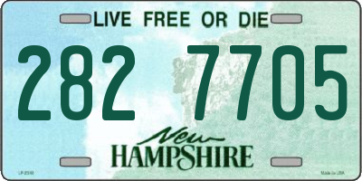 NH license plate 2827705