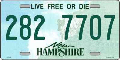 NH license plate 2827707