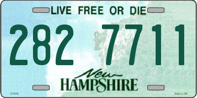 NH license plate 2827711