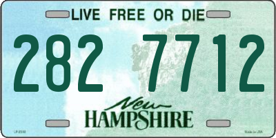NH license plate 2827712