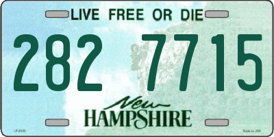 NH license plate 2827715