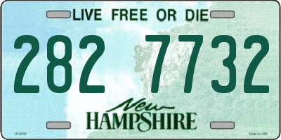 NH license plate 2827732