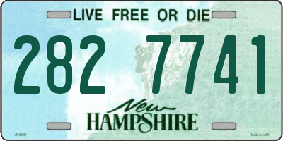 NH license plate 2827741