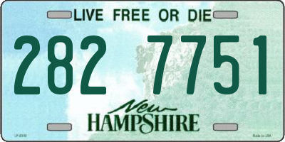 NH license plate 2827751
