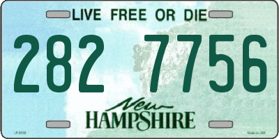 NH license plate 2827756