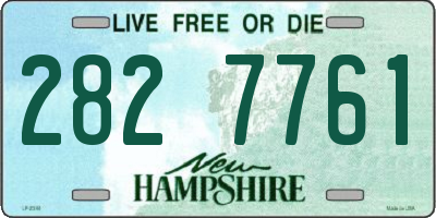NH license plate 2827761