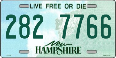 NH license plate 2827766