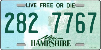NH license plate 2827767