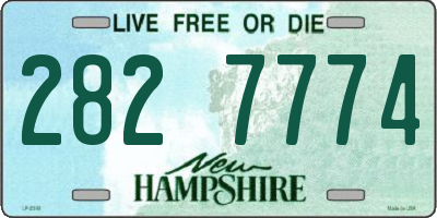 NH license plate 2827774