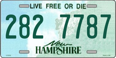NH license plate 2827787