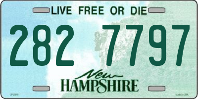 NH license plate 2827797
