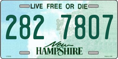 NH license plate 2827807