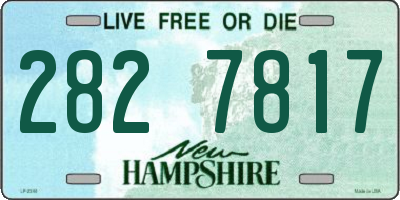 NH license plate 2827817
