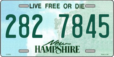NH license plate 2827845