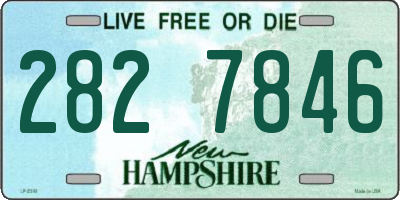 NH license plate 2827846