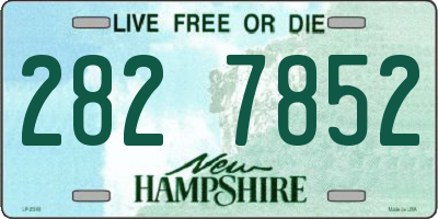 NH license plate 2827852