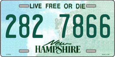 NH license plate 2827866