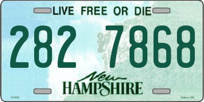 NH license plate 2827868