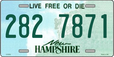 NH license plate 2827871
